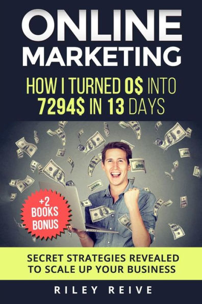 Online Marketing: How I turned $0 into $7294 in 13 days (+2 BONUS BOOKS: The 9 deadly mistakes - The ultimate mind-set) Scale up your internet business