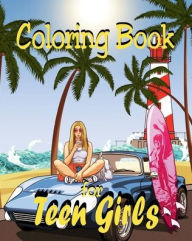 Title: Coloring Book for Teen Girls: Illustrations for Stress Relief and Relaxation for Teenage Girls and Young Women, Author: Dee