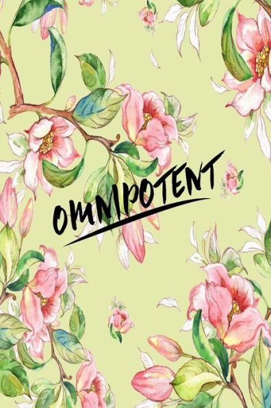 Omnipotent: Names Of God Bible Quote Cover Composition Notebook Portable