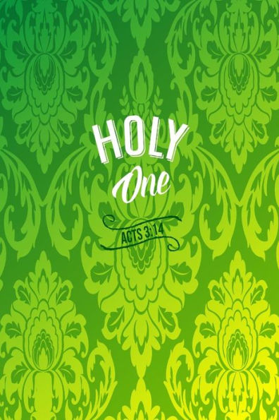 Holy One: Names of Jesus Bible Verse Quote Cover Composition Notebook Portable