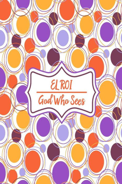 God Who Sees: Names Of God Bible Quote Cover Composition Notebook Portable