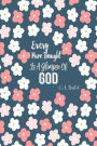 Every pure thought is a glimpse of God: Blank Lined Journal Portable