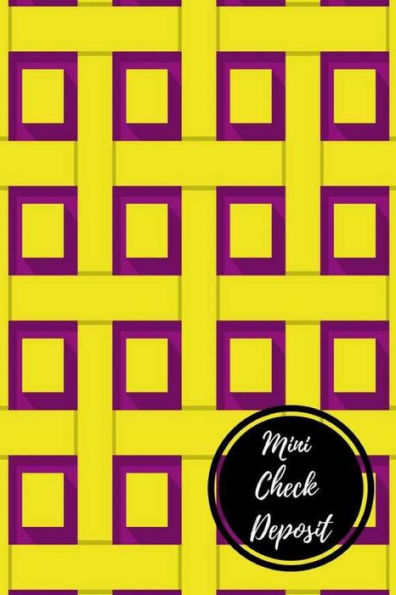 Mini Check Deposit: Bank Deposit Log