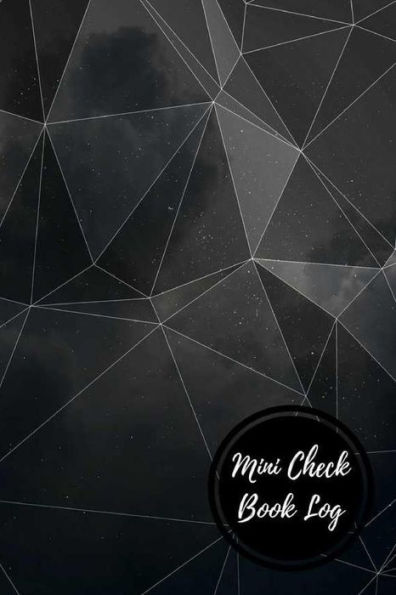 Mini Check Book Log: Check Log