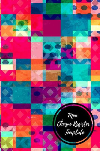 Mini Cheque Register Template: Check Log