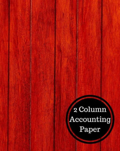 2 Column Accounting Paper: Two Columnar Format