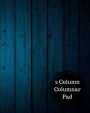 2 Column Columnar Pad: Two Columnar Format