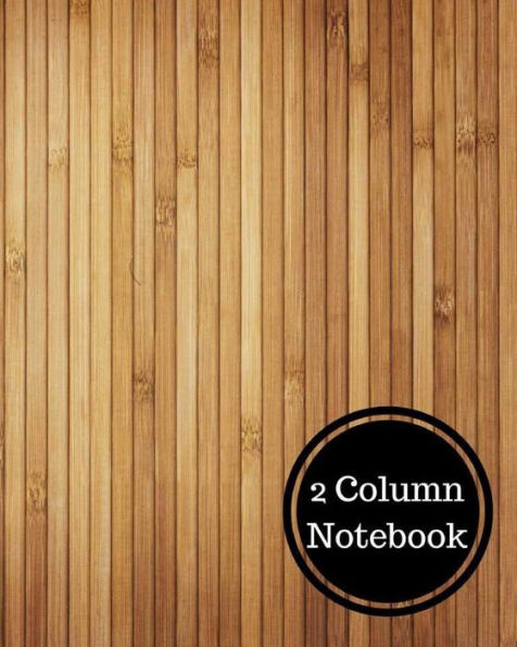 2 Column Notebook: Two Columnar Format