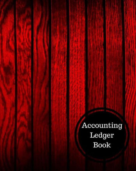 Accounting Ledger Book: Two Columnar Format