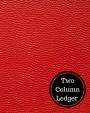 Two Column Ledger: Two Columnar Format