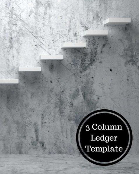 3 Column Ledger Template: Three Columnar Format