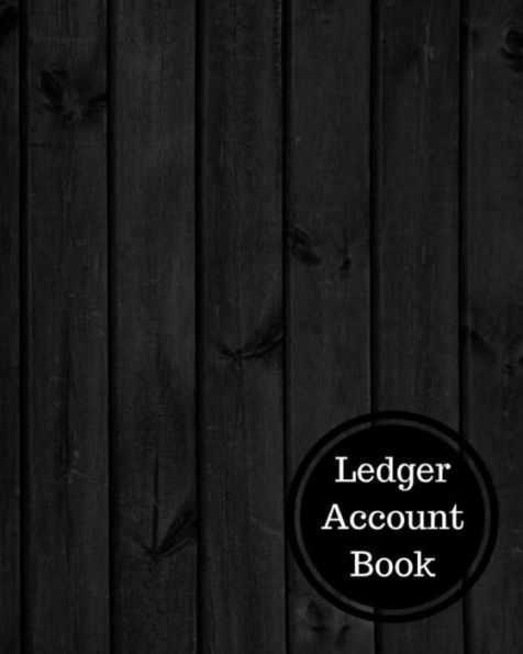 Ledger Account Book: Three Columnar Format