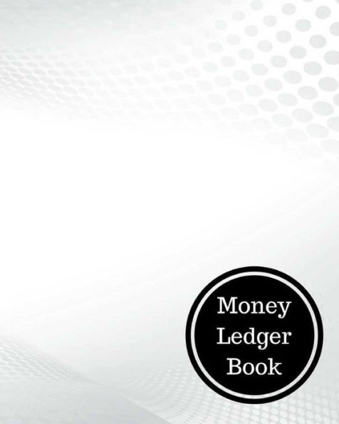 Money Ledger Book: Three Columnar Format