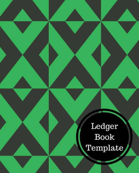 Ledger Book Template: 4 Column Columnar