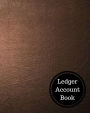 Ledger Account Book: Columnar 5 Column