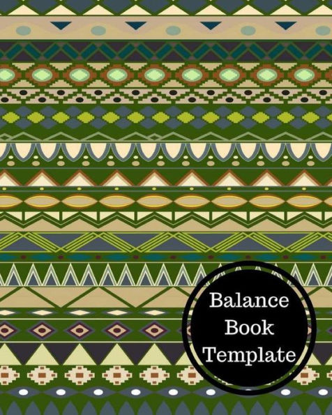 Balance Book Template: Bank Transaction Register