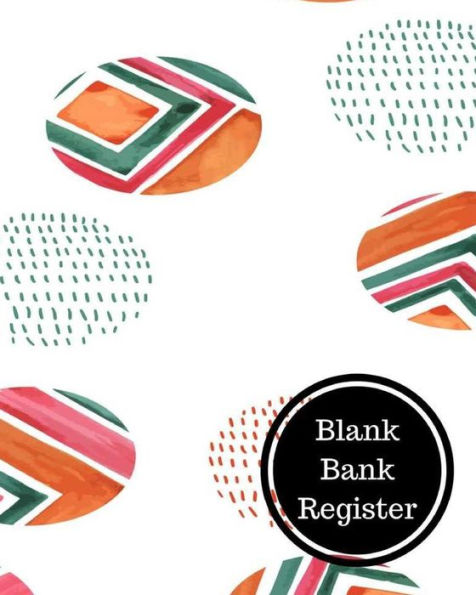 Blank Bank Register: Bank Transaction Register