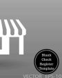 Blank Check Register Template: Check Register