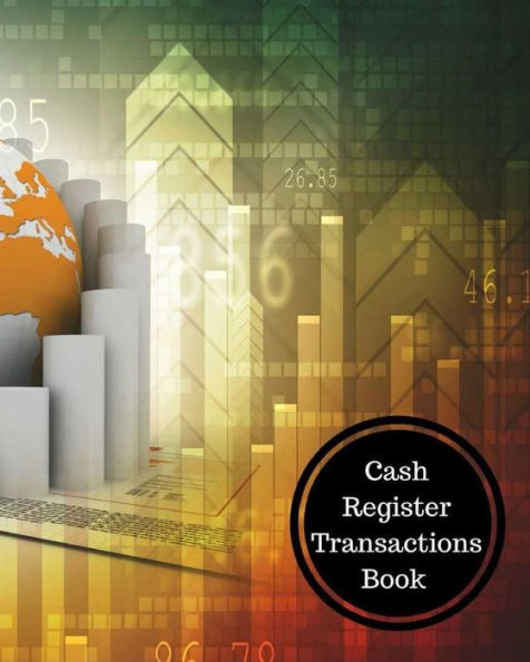 Cash Register Transactions Book: Cash Register Book