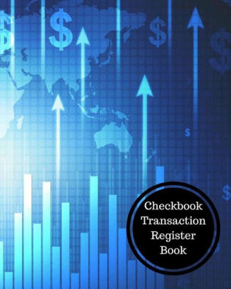 checkbook transaction register book by insignia accounts paperback