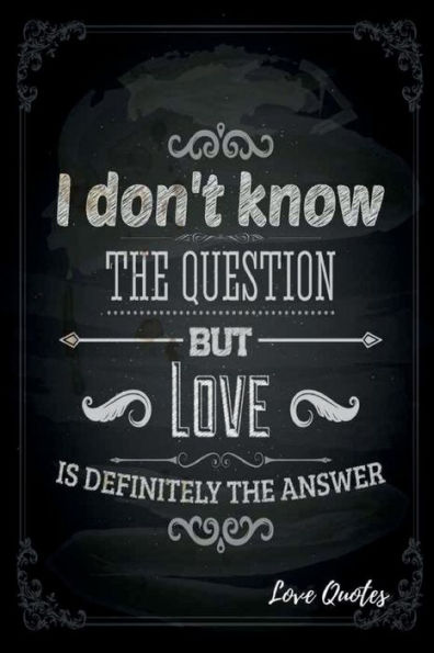 Love Quotes: Blank Books For Writing