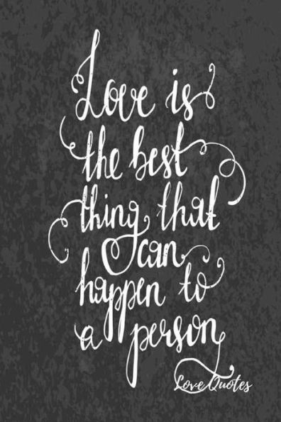 Love Quotes: Empty Books