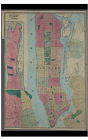 Cool Antique 1864 Map of New York City, County Journal: 100 Page Lined Journal