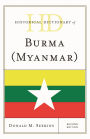 Historical Dictionary of Burma (Myanmar)