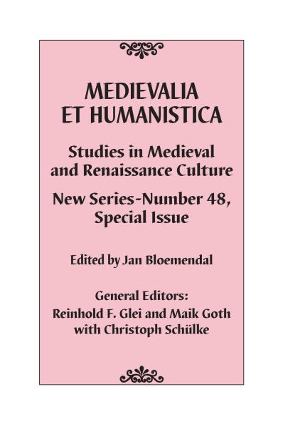 Medievalia et Humanistica, No. 48: Studies Medieval and Renaissance Culture: New Series