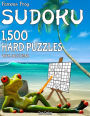 Famous Frog Sudoku 1,500 Hard Puzzles With Solutions: A Beach Bum Series 1 Book