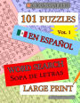 SPANISH Word Search Puzzles (Large Print)