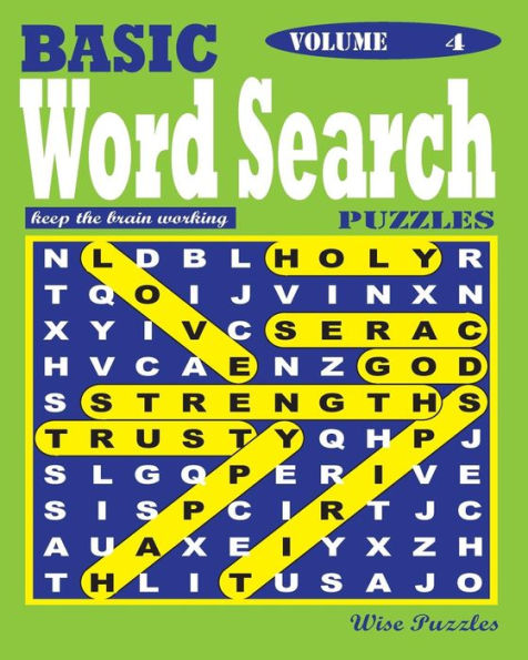 BASIC Word Search Puzzles, Vol. 4