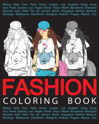 FASHION COLORING BOOK