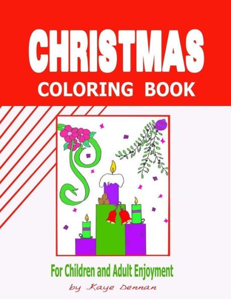 Christmas Coloring Book: For Children and Adult Enjoyment