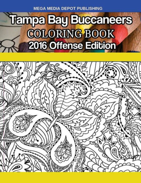 Tampa Bay Buccaneers 2016 Offense Coloring Book