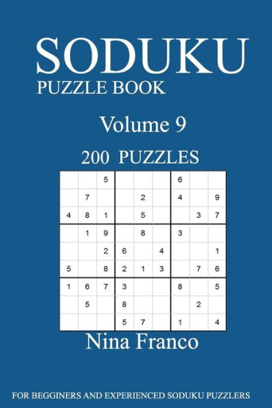 Sudoku Puzzle Book: 200 Puzzles-volume