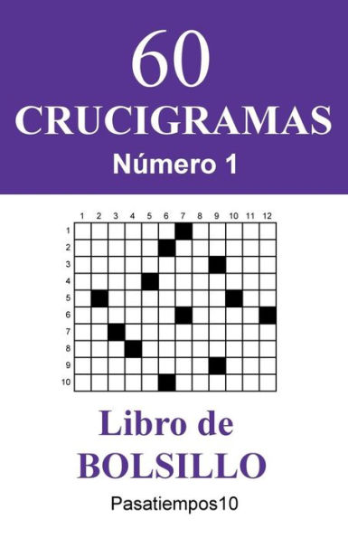 60 Crucigramas Libro de Bolsillo - N. 1