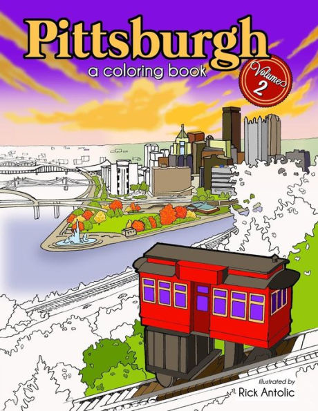 Pittsburgh: A Coloring Book, Volume 2