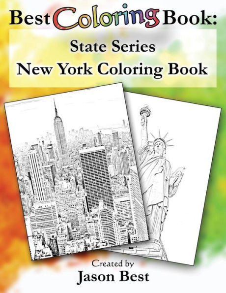 Best Coloring Book: State Series - New York Coloring Book
