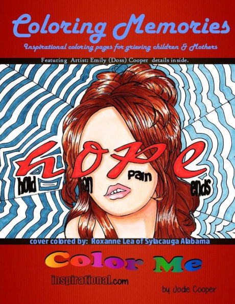 Coloring Memories: Loss of loved ones Inspirational Pages