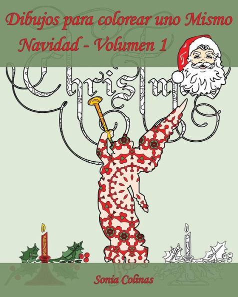 Dibujos para colorear uno Mismo - Navidad