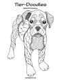 Tier-Doodles-Malbuch für Erwachsene 1