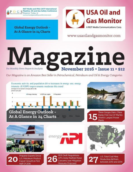 Global Energy Outlook - At A Glance in 24 Charts: Propane Exports Drove U.S. Petroleum Product Export Growth in First Half Of 2016