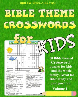 bible puzzles crossword volume theme kids wishlist