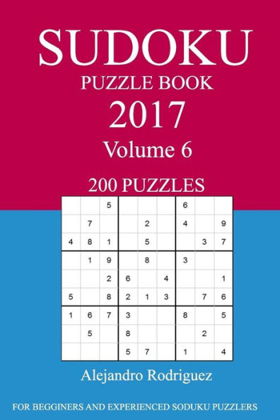 Sudoku Puzzle Book: 2017 Edition