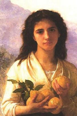 Girl Holding Lemons By William Adolphe Bouguereau 1899 - 