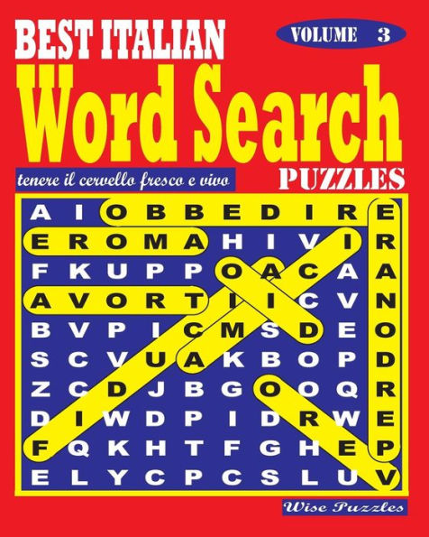 BEST ITALIAN Word Search Puzzles. Vol. 3