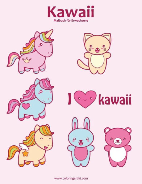 Kawaii-Malbuch für Erwachsene 1