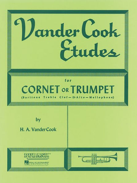 Vandercook Etudes For Cornet Or Trumpet: (Baritone T.C.)