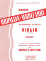 Modern Hohmann-Wohlfahrt Beginning Method for Violin: Volume 1